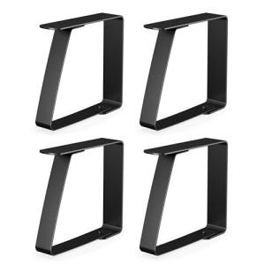virea 4 x Pinzas para manteles 7 cm Negro - - Sujeta mantel…