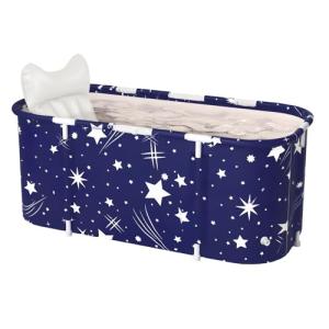 Sinbide Bañera plegable portátil para adultos, Grande Bañer…