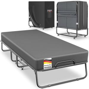 KESSER® Cama plegable de 200 x 90 cm para invitados, incluy…
