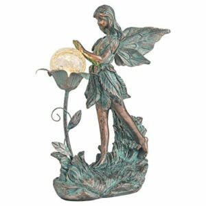 TERESA'S COLLECTIONS Garden Fairy - Esculturas y estatuas d…
