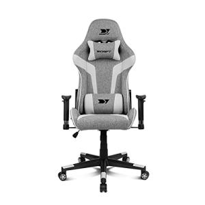 DRIFT GAMING Silla DR90 -DR90GW - Silla Profesional, tejido…