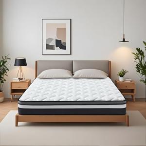 Colchón 140x200 - 32 cm, Memory Foam y Muelles Ensacados -…