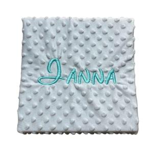 Danielstore Manta para Bebés 0,80 x 1,10 m Personalizada co…