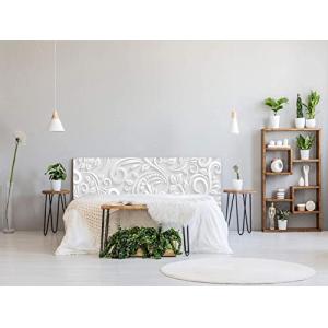 Cabecero Cama Pegasus Estampado Blanco 135x60cm, Disponible…