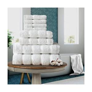 FAIRWAYUK Juego de Toallas de 8 Piezas para baño, Ultra Sua…