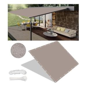 Toldo Vela de Sombra Rectangular Impermeable Toldos Exterio…