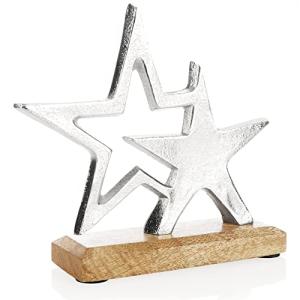 COM-FOUR® Estrella Decorativa de pie Premium - Estatua de E…