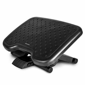 Navaris Reposapiés de Oficina - Soporte alzador de pies inc…