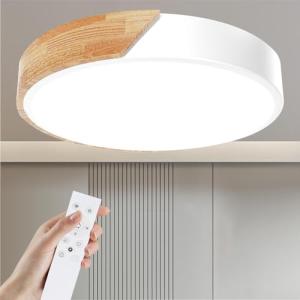 Yexati Lámpara de Techo Regulable,24W Plafon LED Techo con…