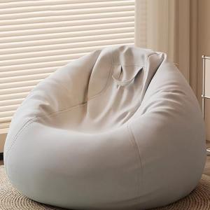Sillón Puff para Adultos, Sofá Puff con Relleno Gigante con…