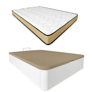 Duérmete Online Pack Colchón Viscoelástico Aura Reversible…