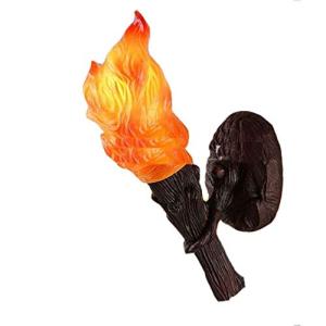 JFQOWCMP Retro Creativo Antorcha Luz de Pared Vintage Edad…