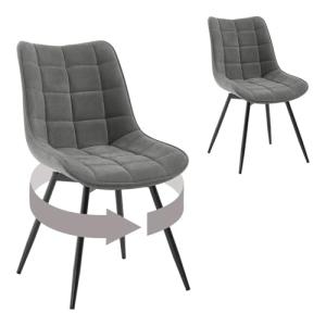 WOLTU Juego de 2 Sillas Comedor Giratorias, Sillas de Cocin…