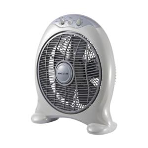 Max Star - Ventilador de Sobremesa 12" MS-1224 Potente 40W,…