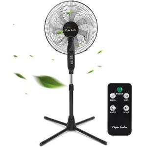 Taylor Swoden Ventilador de pie con Mando, 7 Aspas. Potente…