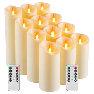 Da by Velas LED, velas de batería LED que se pueden usar al…