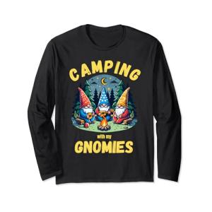 Camping, jardín, gnomos, fogatas, carpas, campamento Manga…