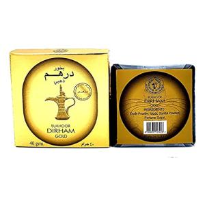 Bakhoor DIRHAM Gold 40 gm, fabricado en UAE, ideal para uso…