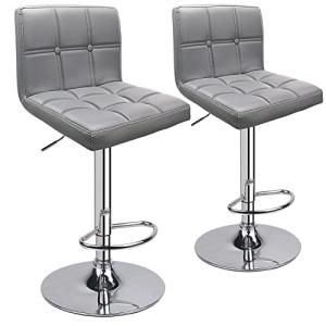 Leader Accessories Taburete de Bar Juego de 2, Sillas de Ba…