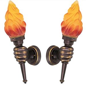 OOWOKS Aplique antorcha Lámpara de Pared Industrial Retro m…