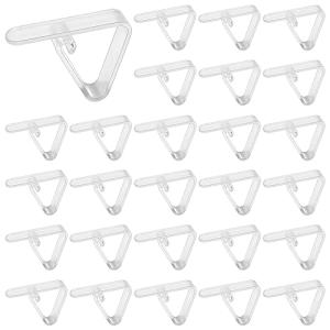 AUAUY 27 Piezas Sujeta Manteles para Mesas, Transparentes P…