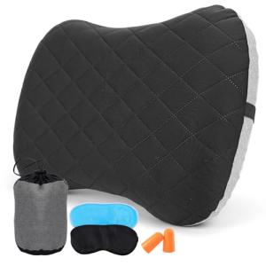 WUSUPU Almohada de Playa Hinchable,Almohada Hinchable Campi…