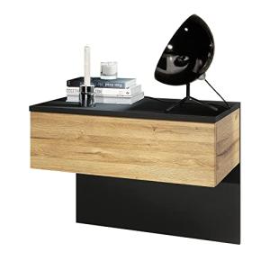 Vladon Mesita de Noche Sleep, Cómoda de Noche con Cajón par…