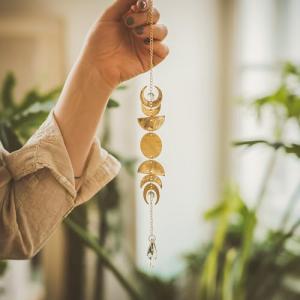 Boho-Berry Atrapasol con Cristal Prisma | Adorno Pared Jard…