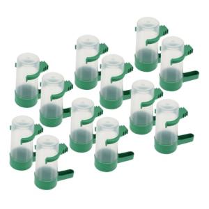 Milisten 12 Piezas Bebedero automático para pájaros comeder…