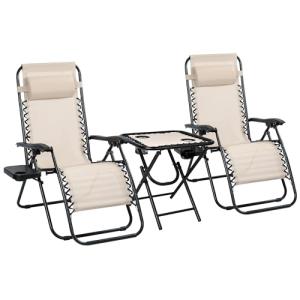 Pack 2 Tumbonas o Sillas de Exterior Plegables y reclinable…