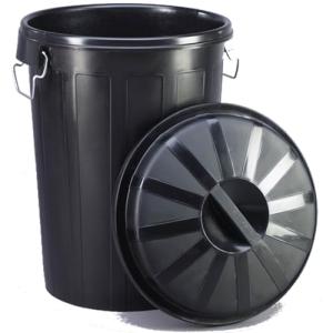 Denox M87578 - Cubo industrial plastico negro 95 l