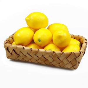 Wondora 10 piezas de limones artísticos, decoración de limo…