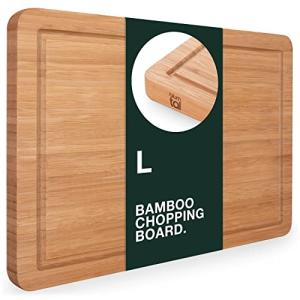 Blumtal Tabla De Cocina 100% Bambú - Tabla de Cortar de mad…