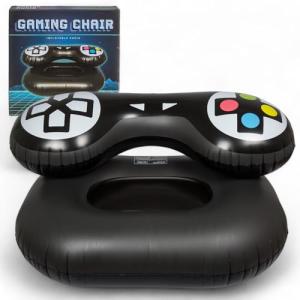 MIJOMA Sillón inflable para videojuegos, cómodo asiento par…