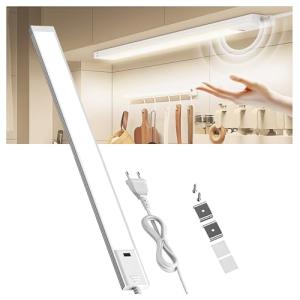 Luz LED para Cocina Bajo Mueble con Enchufe, 41cm Sensor de…