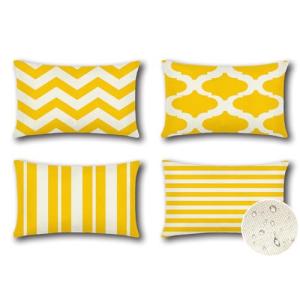 Artscope Juego de 4 Impermeables Bohemia Funda de Cojines,…