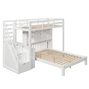 Azkoeesy Litera para niños con espacio de almacenamiento, e…