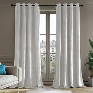 Deconovo Cortinas Opacas con Ojales, Cortinas Térmicas para…