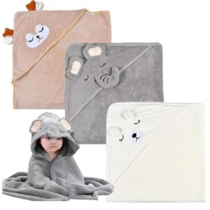 Neuytiky 3 Piezas Toallas de Baño para Bebé, Toalla de baño…