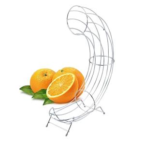Novaliv 1 soporte para naranjas, 9 x 44 x 32 cm, de acero c…