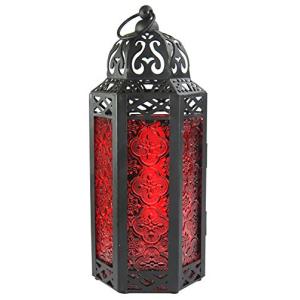 Linterna de vela marroquí Lámpara decorativa para mesa o co…