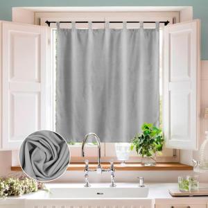 BOD HOME, Cortinas de Cocina Translúcidas, 1 Pieza, 140x140…