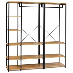 IDMarket - Vestidor modulable XXL L. 150 cm Detroit Design…