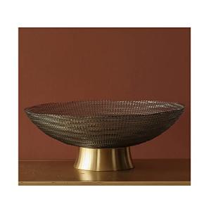 Frutero de Cristal Ligero y Lujoso con Forma de Viento, Ban…