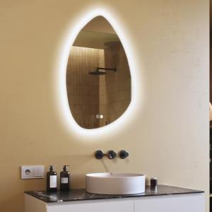 A ARTFORMA – Espejo de baño con iluminación y calefacción -…