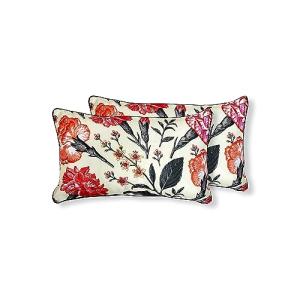 Juego de 2 Cojines 30x50cm 100% Poliéster para Sofa con Rel…