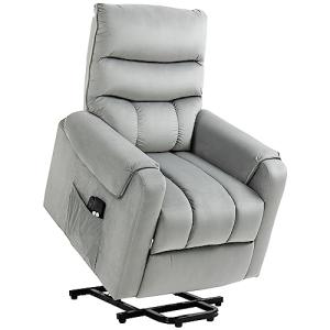 HOMCOM Sillón de Masaje Relax Sillón Levantapersonas con Re…