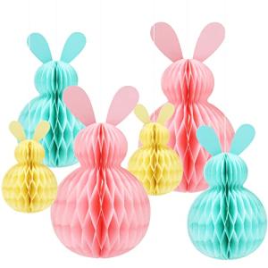 MAMUNU 6 piezas de decoración colgante de Pascua, diseño de…