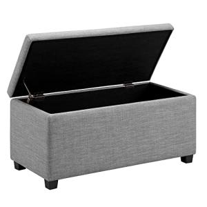 Amazon Basics Banco rectangular acolchado para entrada con…
