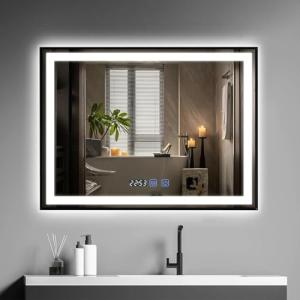 YU YUSING Espejo Baño con Luz LED Regulable, 80x60cm, Espej…